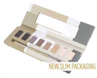 Sigma Brushes Slim Eyeshadow Palette Nude Review Swatches pictures
