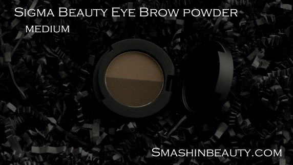 Makeup Review Sigma Beauty Eye Brow Powder Medium Swatches