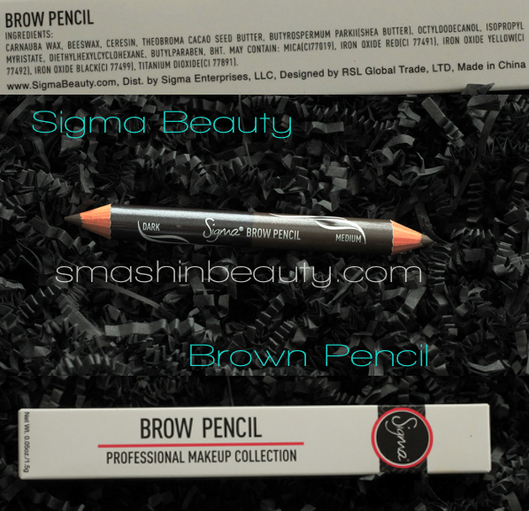 SIgma Beauty BRow Pencil Swatches
