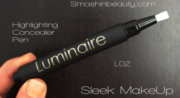 Sleek MakeUP Luminaire Highlighting Concealer Pen L02 L01 L03 L04 L05 Swatches Review Coupon Code