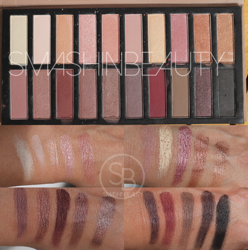 Coastal Scents Revealed 2 Palette Review Swatches