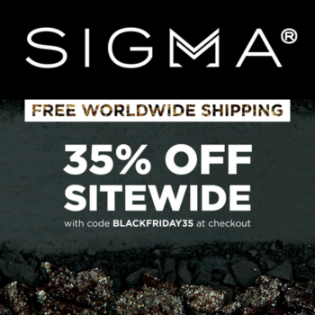 Sigma Beauty Black Friday Coupon Code 2019 35% Off Discount Sale Special Offer