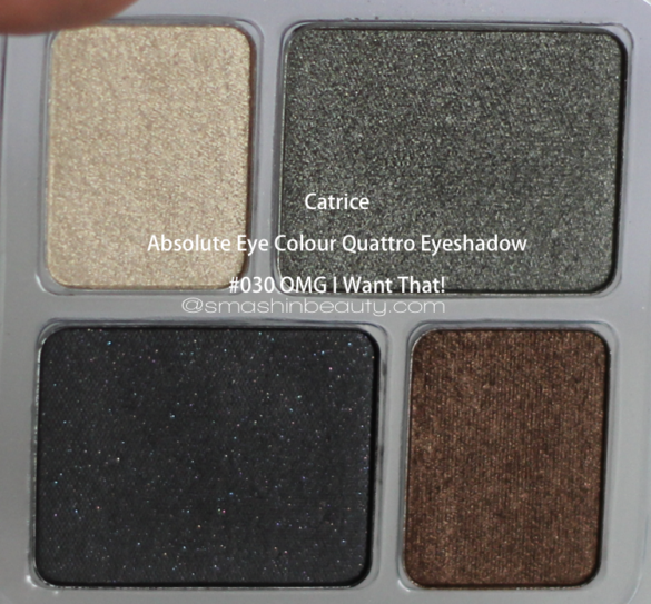 catrice eyeshadows: gorgeous colors to make your eyes... Catrice Absolute Eye Colour Quattro Eyeshadow 030 OMG I Want That ...